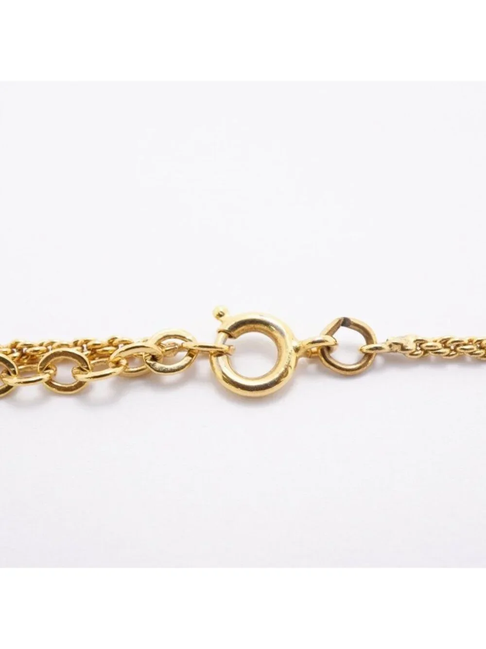 Dior Necklace CD Logo Gold Plated